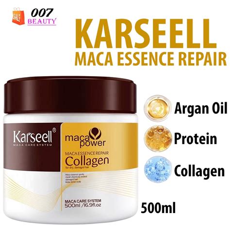 karseell hair mask price in nepal daraz|Hair Mask Karseell Collagen 16.9 OZ 500ml .